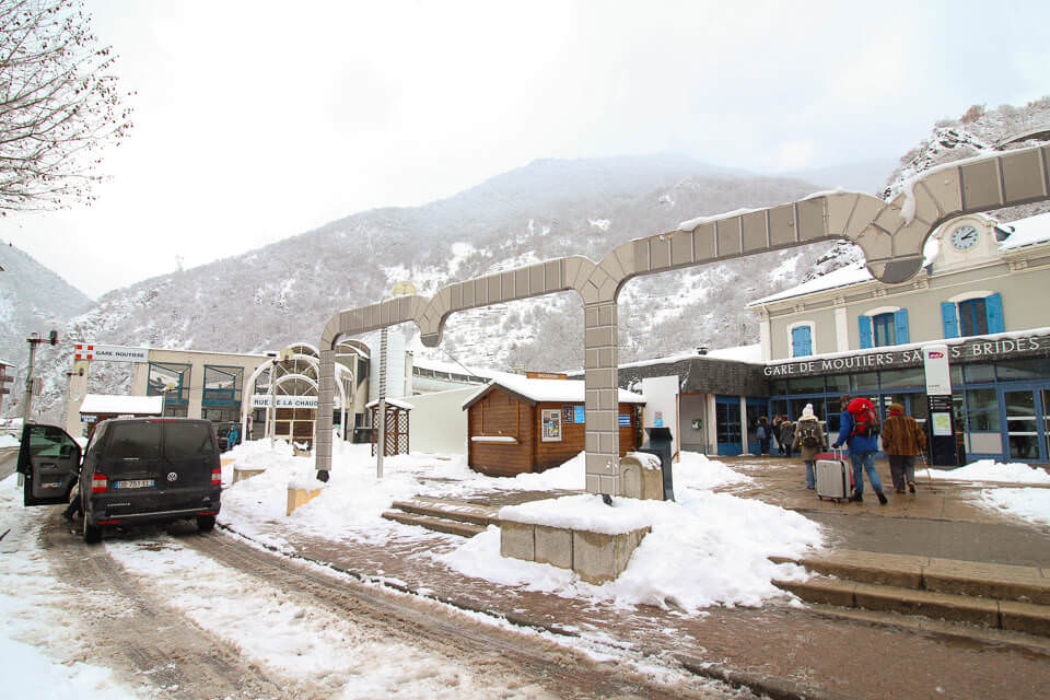 Moutiers train station